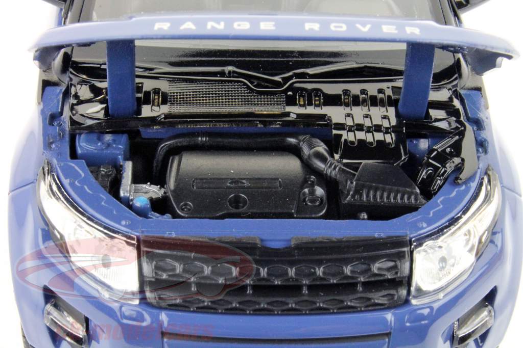 Land Rover Range Rover Evoque построен в 2011 году сине 1:24 Welly