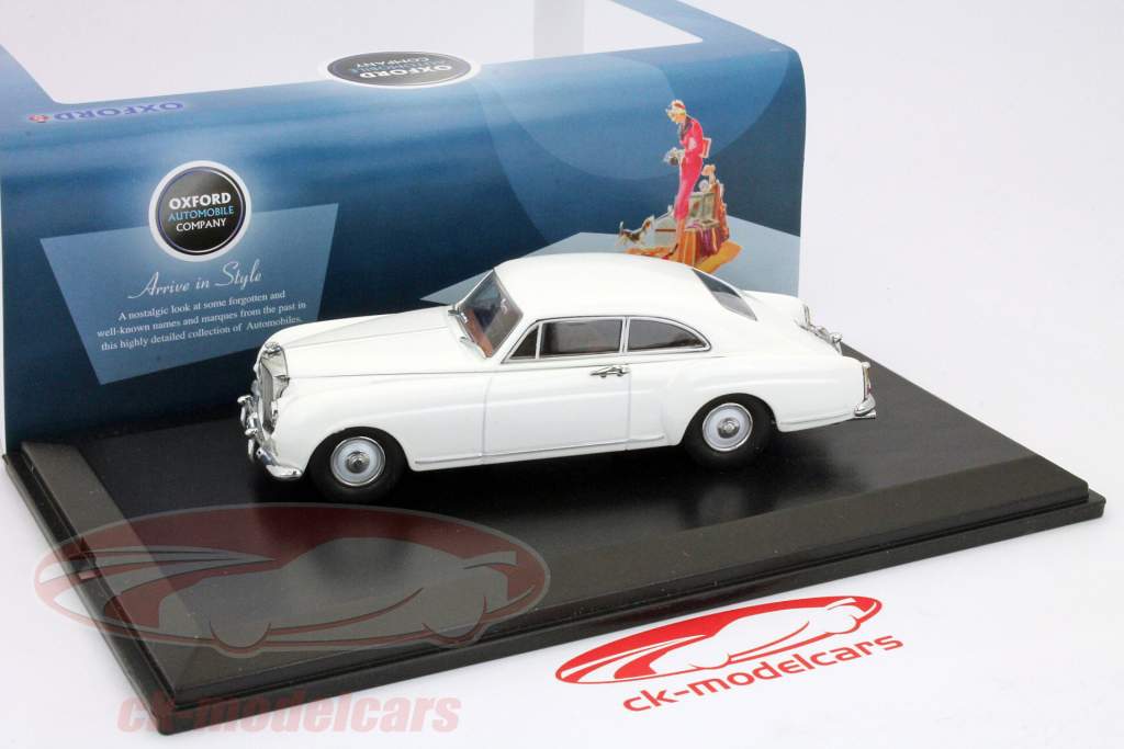 Bentley Continental wit 1:43 Oxford