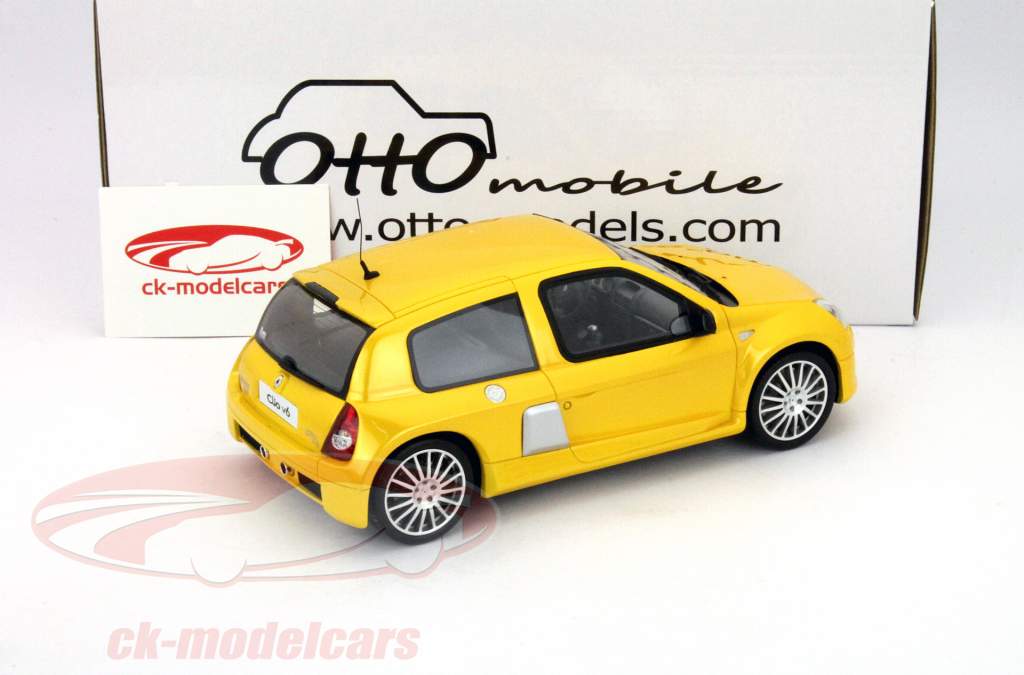 Renault Clio V6 II amarilla Ph. 1:18 Ottomobile