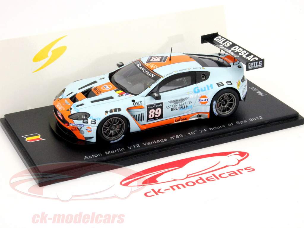 Aston Martin V12 Vantage #89 24h Spa 2012 1:43 Spark