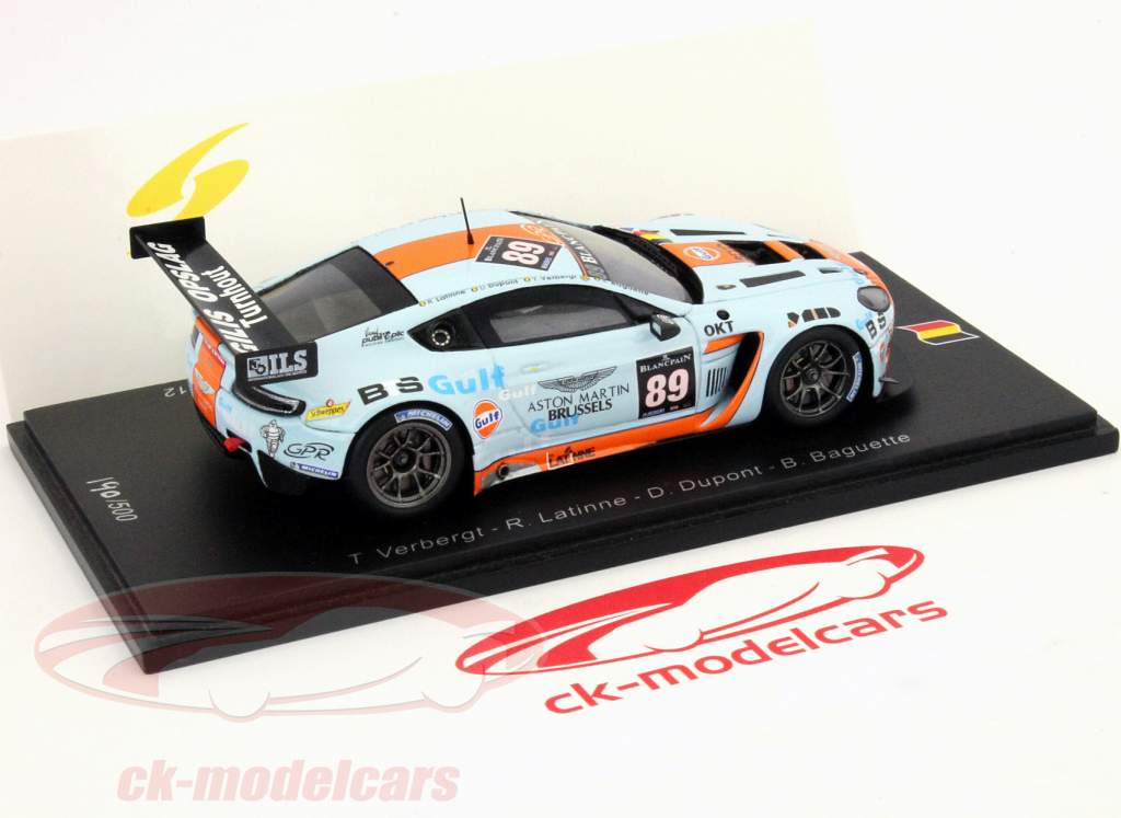 アストンマーチンV12ヴァンテージ＃89 24スパ2012 1:43スパーク