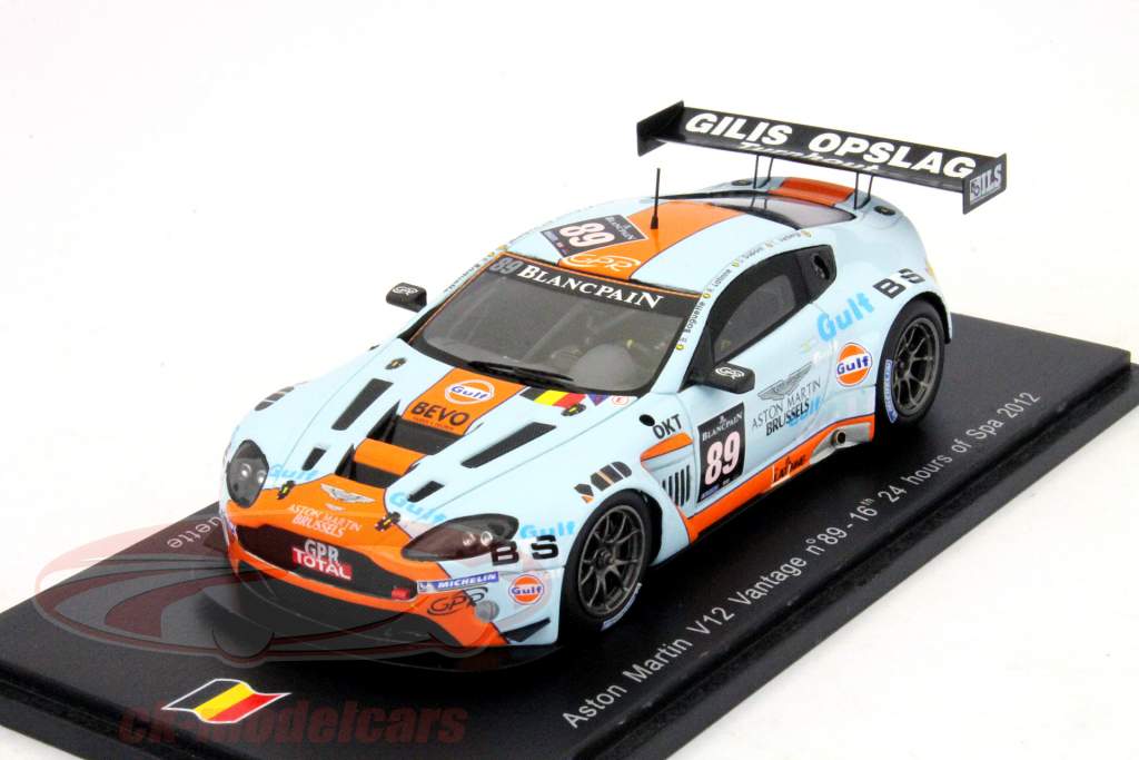 アストンマーチンV12ヴァンテージ＃89 24スパ2012 1:43スパーク
