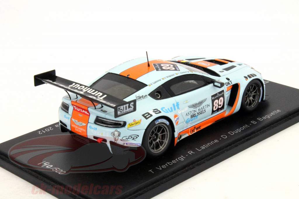 アストンマーチンV12ヴァンテージ＃89 24スパ2012 1:43スパーク