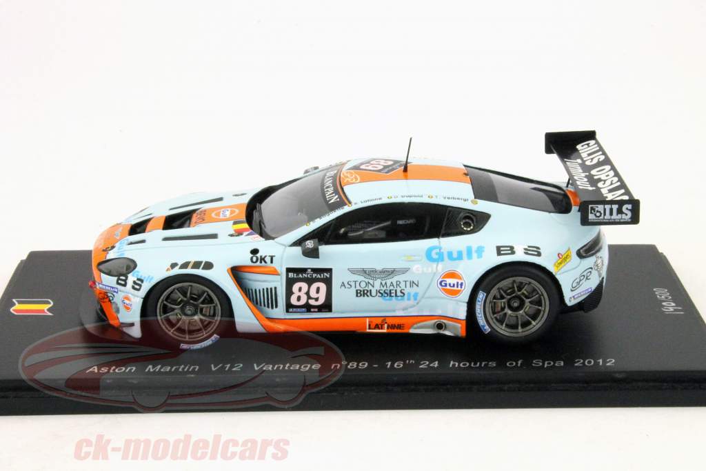 Aston Martin V12 Vantage #89 24h Spa 2012 1:43 Spark