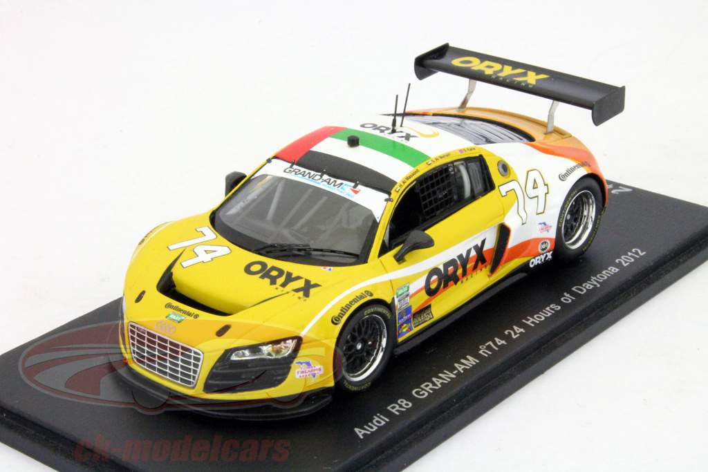 奥迪R8大-Am的代托纳＃74 24 2012 1时43分星火