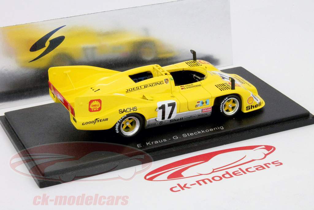 保时捷908/03＃17 24 1976勒芒克劳斯，插上科尼格1:43星火