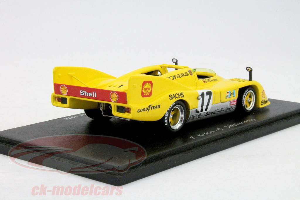 保时捷908/03＃17 24 1976勒芒克劳斯，插上科尼格1:43星火