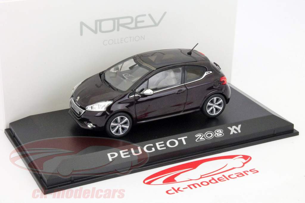 プジョー208 XY年2012ライラック1時43ノレブ