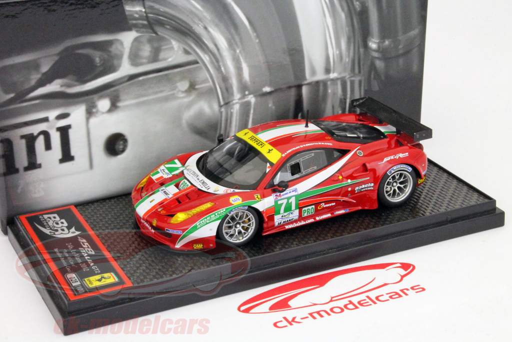 ル マン 2008 GT2チャンピオン フェラーリ430GT サイン入りBBR BBR Models 1:18 Ferrari F430 GT2 #90 di Le Mans 24h 2008