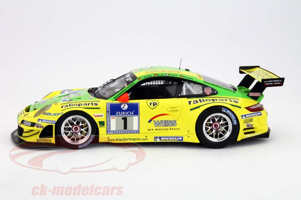 ミニカー MantheyRacing Porsche 911 GT3 RSR 2009 Spark 1/43 Porsche 911 GT3 RSR 2009 Manthey Racing Minicar