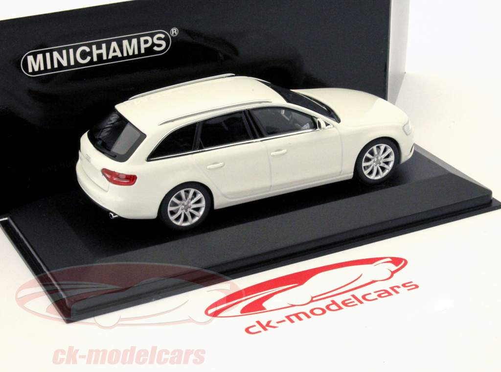 Audi A4 Avant Ano 2011 branco 1:43 Minichamps