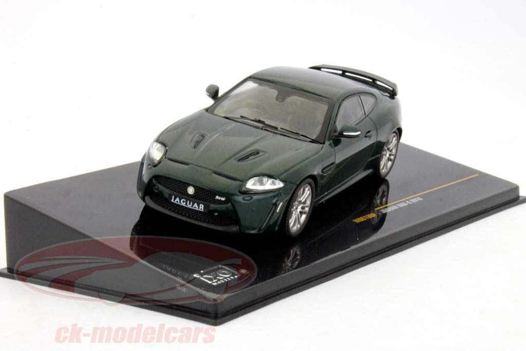 ジャガーXKR-S 2010年緑1時43モデルIxo