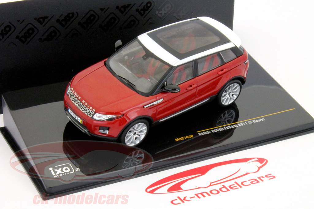 Range Rover Evoque Baujahr 2011 rot 1:43 Ixo