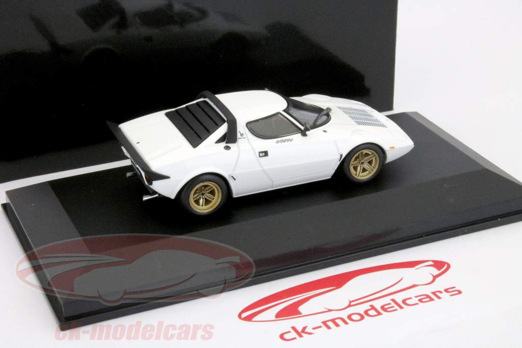 蓝旗亚Stratos HF白1:43 HPI