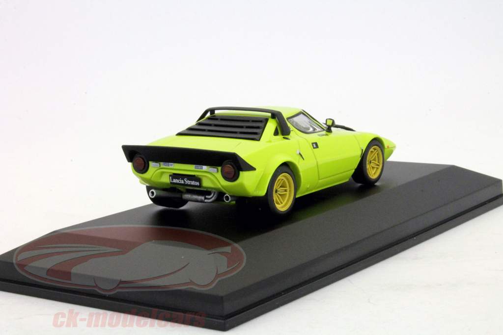 蓝旗亚Stratos HF亮绿色1:43 HPI