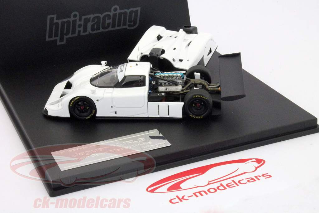 Jaguar XJR-S Plain Krop Version White 1:43 HPI
