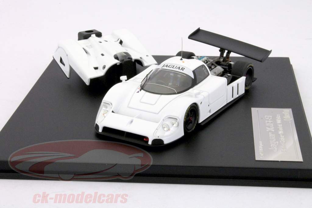 Plain Versão corpo Jaguar XJR-S Branco 1:43 HPI