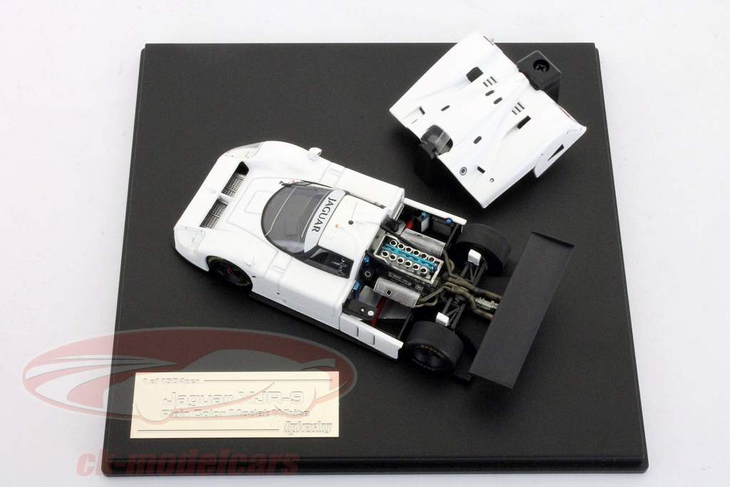 Plain Versão corpo Jaguar XJR-S Branco 1:43 HPI