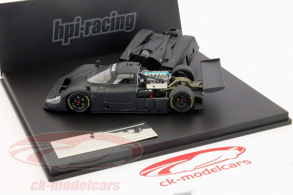 捷豹XJR-S普通体版亚光黑色1:43 HPI