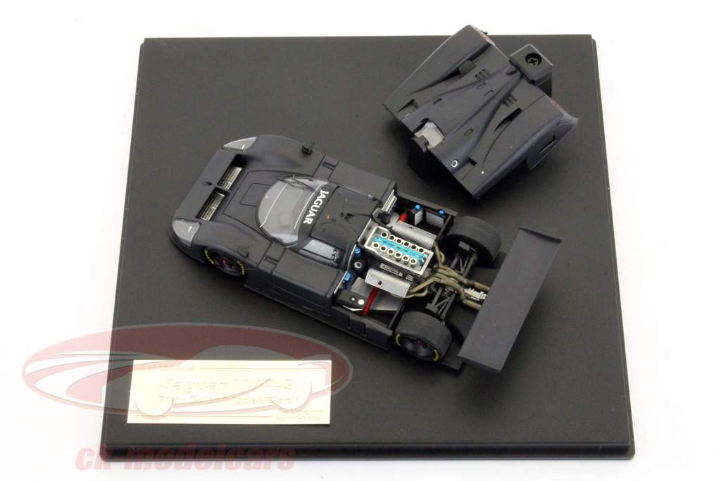Jaguar XJR-S Plain Body Version Matt Black 1:43 HPI
