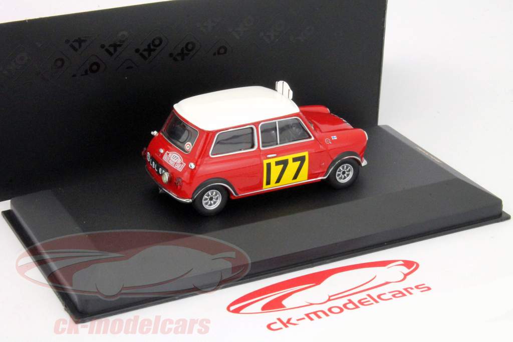 BMC Cooper S的第177冠军蒙特卡洛拉力赛1967年1:43 IXO
