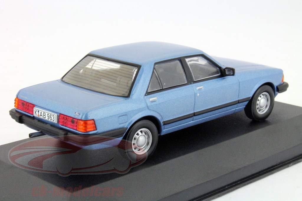 福特格拉纳达MK2的1983年蓝色金属1:43白牌