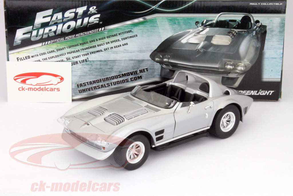 高速＆激怒5作品のカーコルベット銀1時18グリーンライト