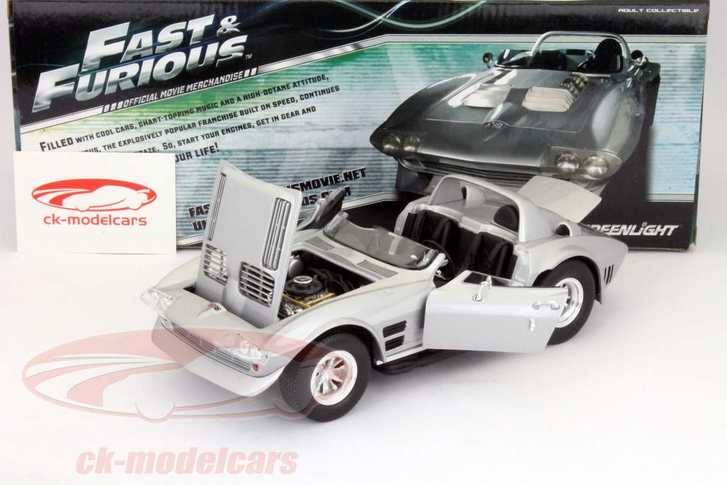 高速＆激怒5作品のカーコルベット銀1時18グリーンライト