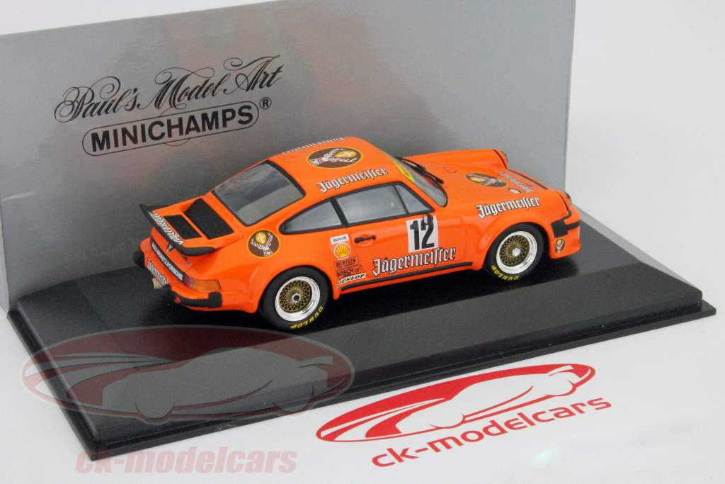 H. Kelleners DRM Winnaar Porsche 934 #12 ADAC Eifel Race 1976 1:43 Minichamps