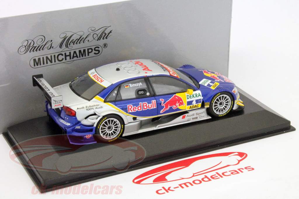 M. Tomczyk＃4レッドブルアウディA4 DTM 2006サイズミニチャンプス