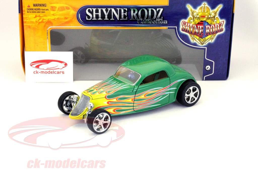 フォードクーペ年1933グリーン明逸1時18分