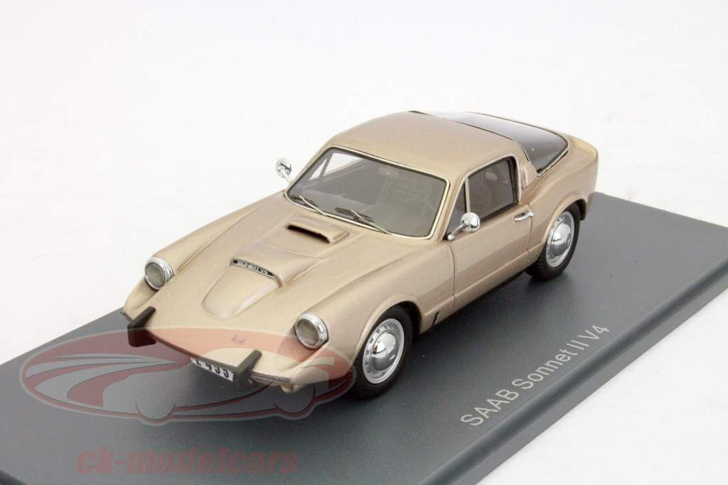 Saab Sonnet II V4 beige metallic 1:43 Neo