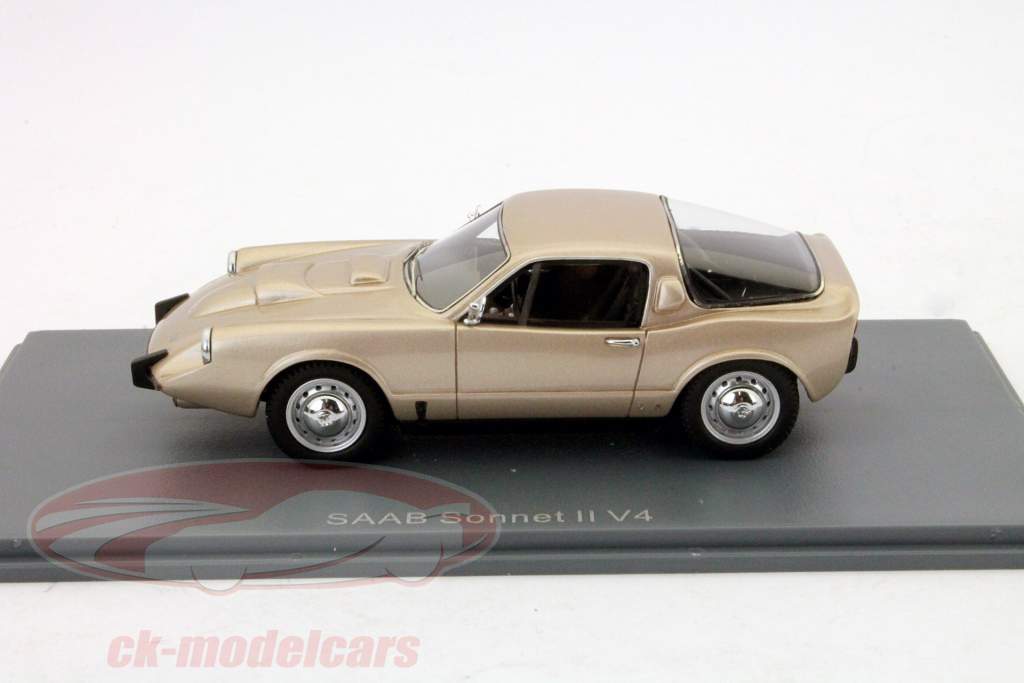 サーブソネットII V4ベージュメタリック午前1時43ネオ