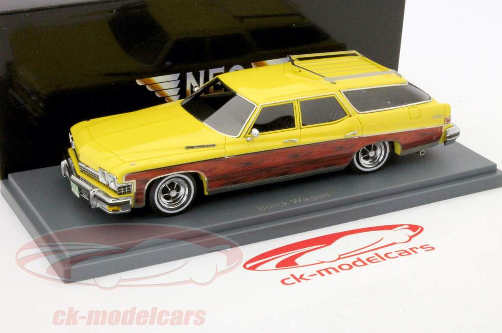 Neo 1:43 Buick Estate Wagon yellow - wood optics NEO44626