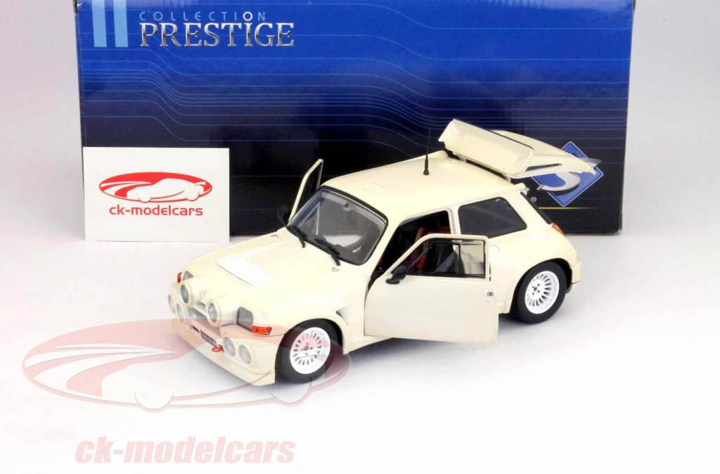 Renault 5 Maxi Turbo Plain Version Body Blanco Solido 1:18