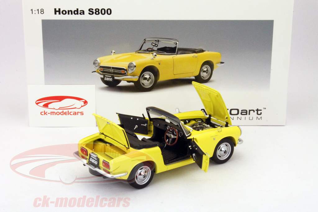 1/18 AUTOart ホンダ S800 エスハチ ゴールデンイエロー 1/18 AUTOart ホンダ S800 エスハチ ゴールデンイエロー｜Yahoo