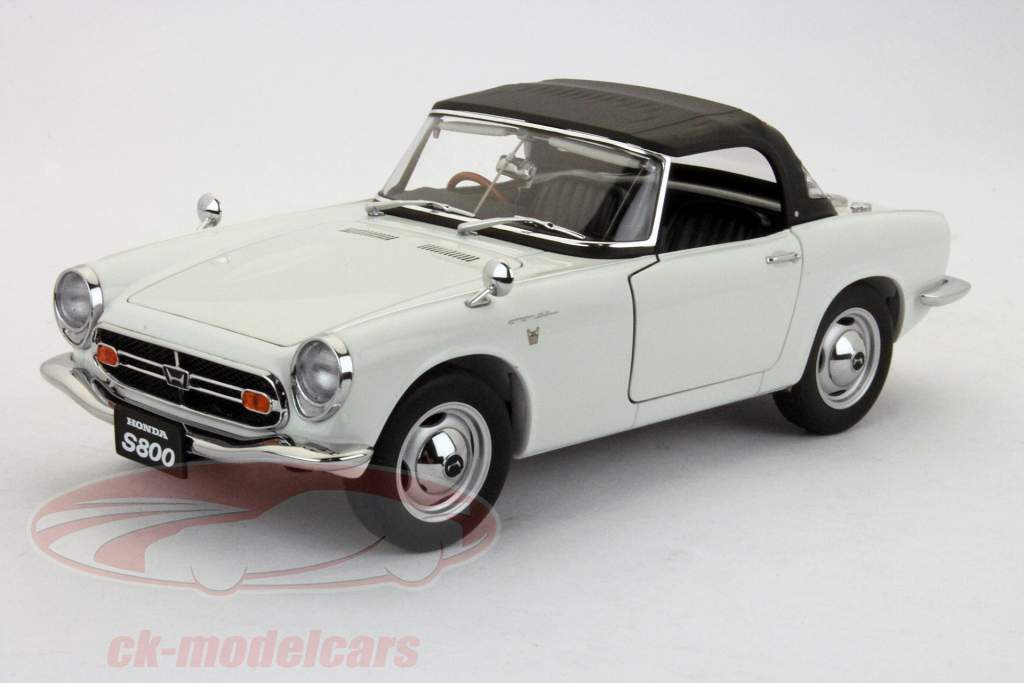 FIRST18MODELS HONDA S800ホワイト AUTOart 1:18 Honda S800 Roadster year 1966 white 73278 model