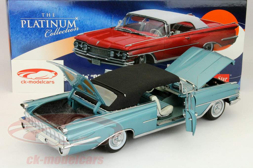 オールズモビル98年1959ブラック - ブルーメタリック1時18分サンスター