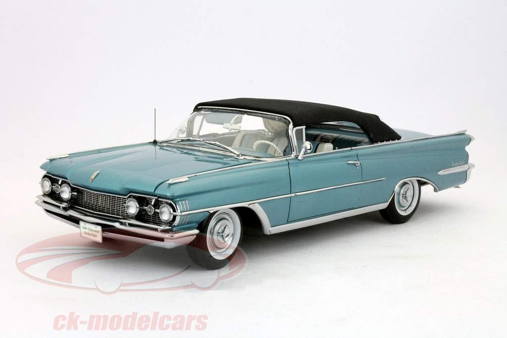 オールズモビル98年1959ブラック - ブルーメタリック1時18分サンスター