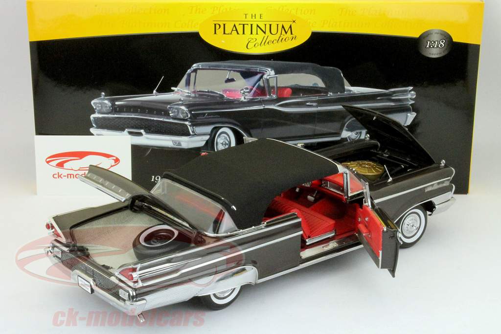 無煙炭メタリック1時18分サンスター - マーキュリーパークレーンは、コンバーチブル黒休館