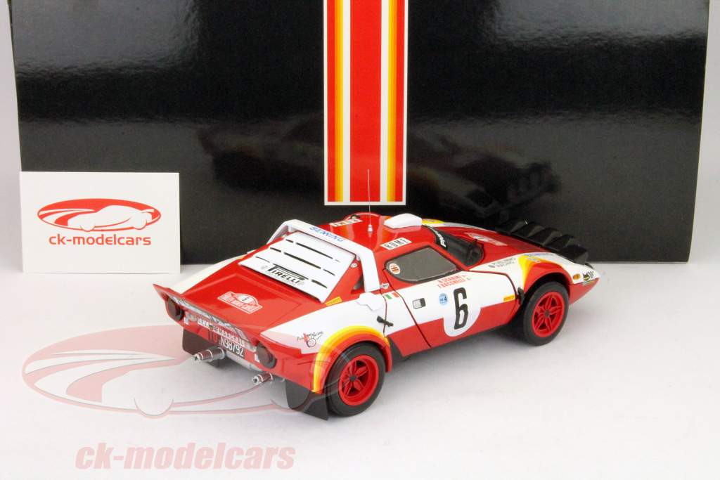 ランチアストラトスHF＃6モンテカルロラリー1979バッケッリ/ Scabini 1時18分サンスター