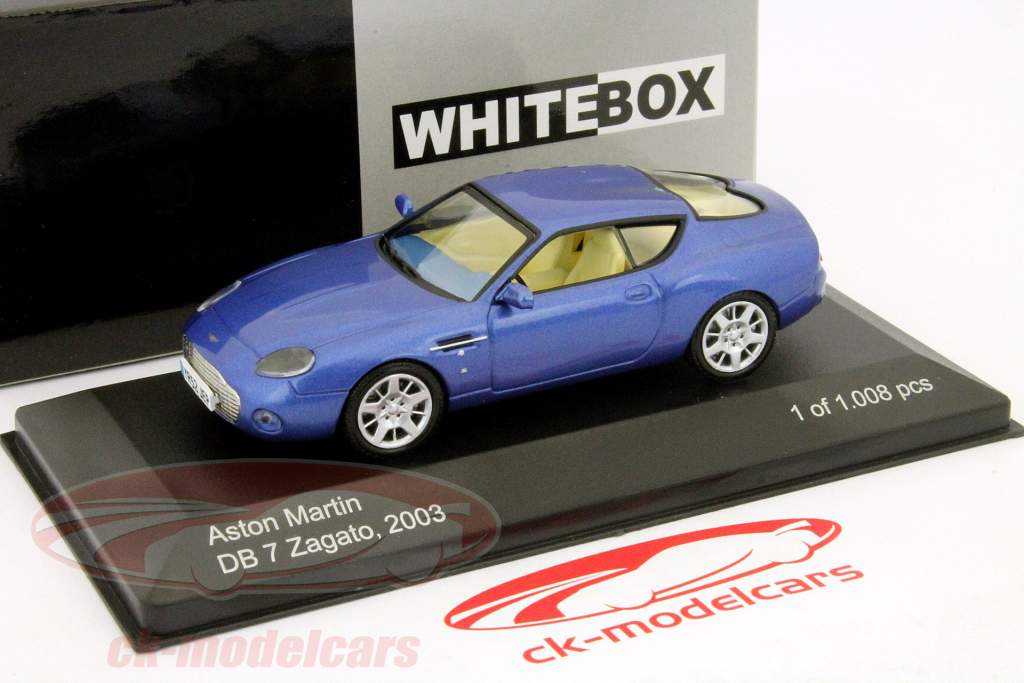 2003ブルーメタリック午前1時43 WhiteBoxの年に建てアストンマーチンDB7ザガート