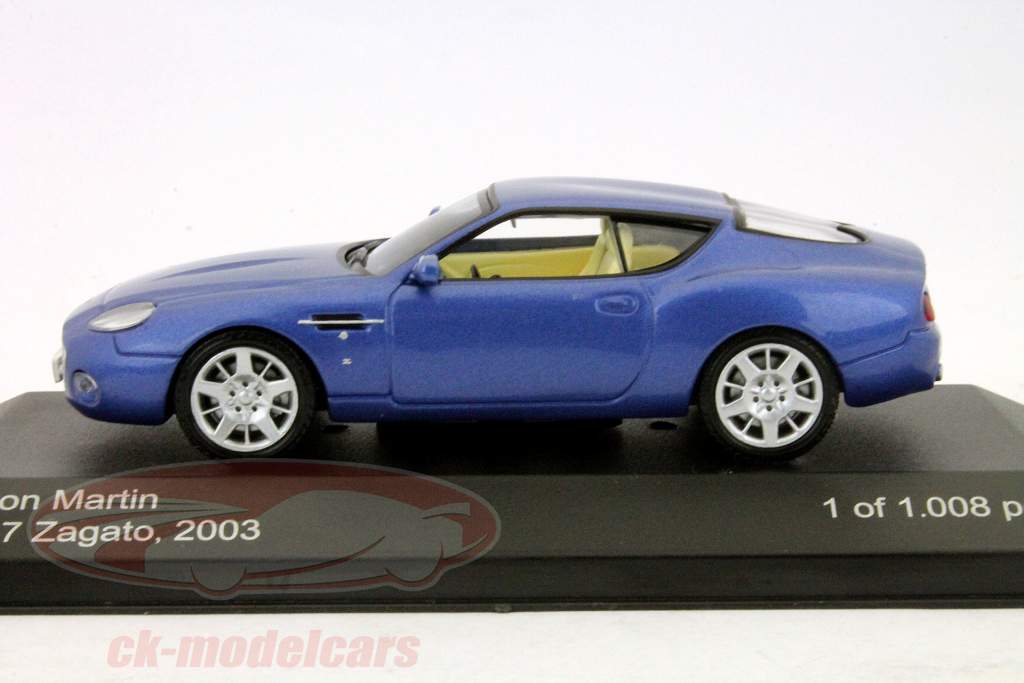 2003ブルーメタリック午前1時43 WhiteBoxの年に建てアストンマーチンDB7ザガート
