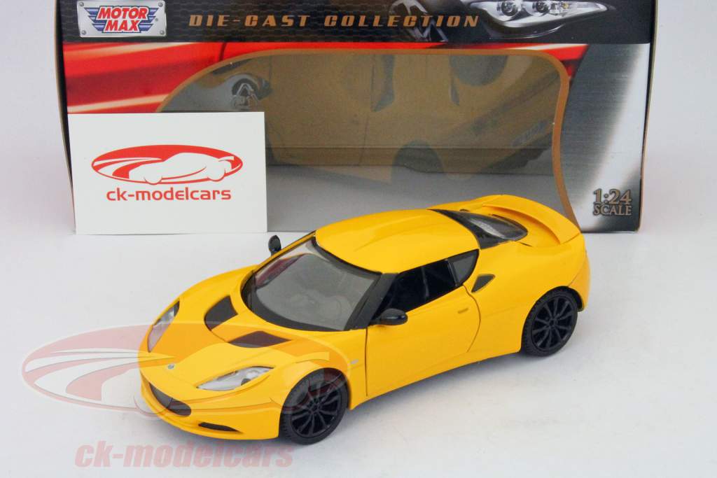 ロータスエヴォラS 2012年イエロー1時24 MotorMax