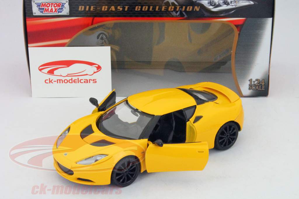 ロータスエヴォラS 2012年イエロー1時24 MotorMax