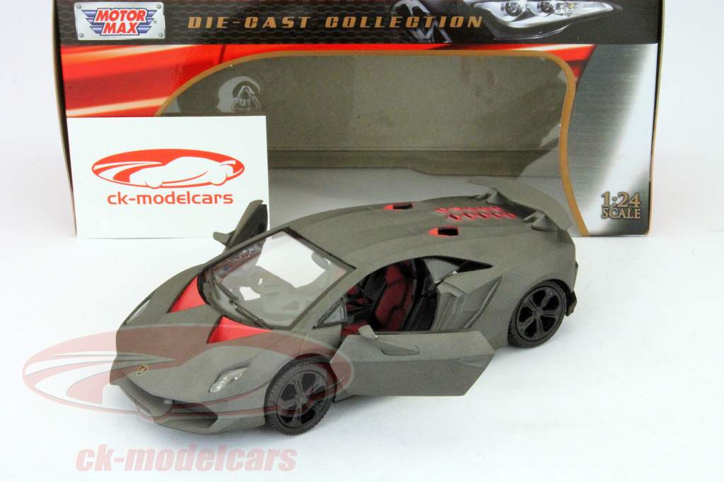 Lamborghini Sesto Elemento matt grey 1:24 MotorMax