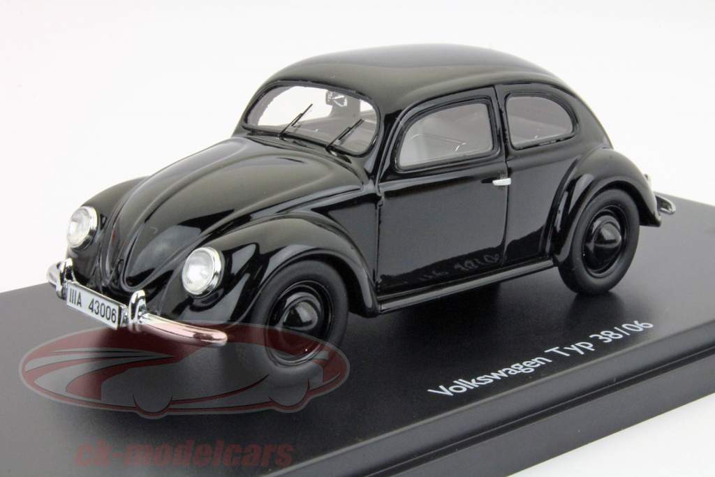 フォルクスワーゲンVWタイプ38/06ブラックモデルSchuco 1時43分