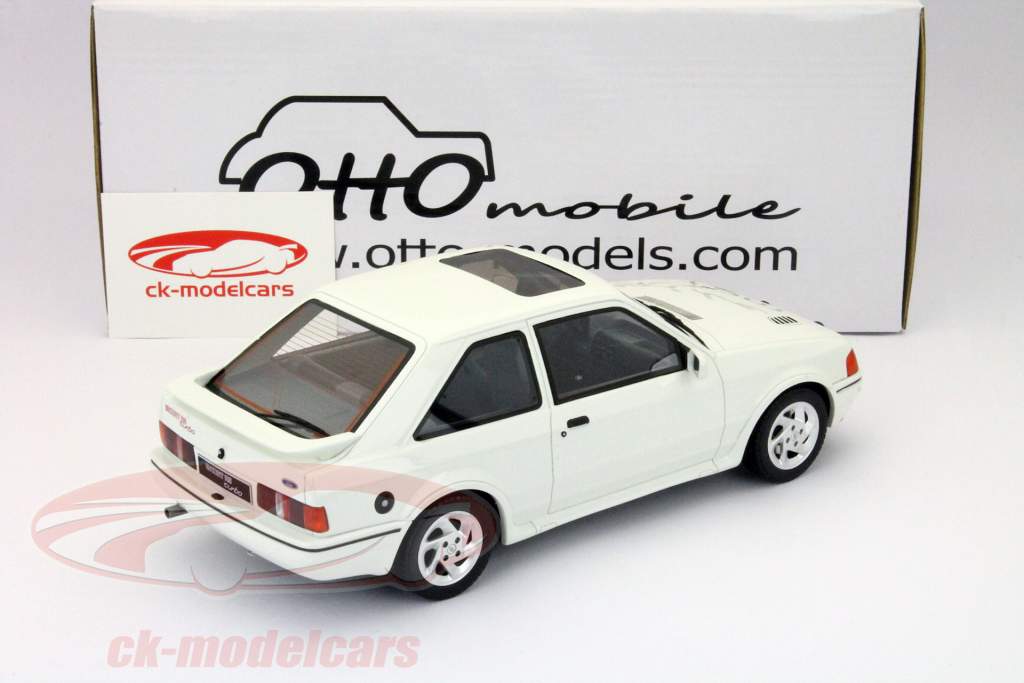 フォードエスコートRSターボMK IVホワイト1時18 Ottomobile
