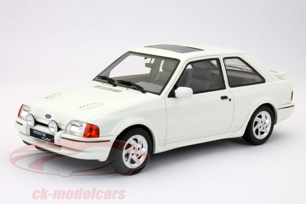 フォードエスコートRSターボMK IVホワイト1時18 Ottomobile