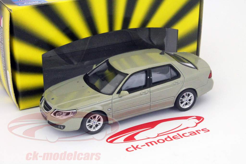 萨博9-5轿车2006年米色金属1:43 ABREX